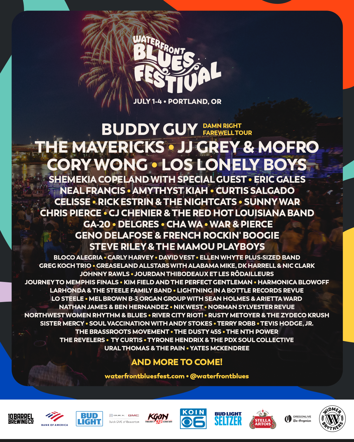 Waterfront Blues Festival 2023